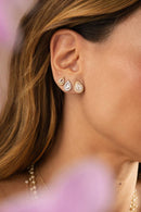 BRINCO ZIRCONIA BRANCA GOTAS P/M/G