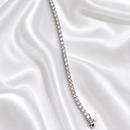 PULSEIRA RIVIERA 4 MILÍMETROS RÓDIO BRANCO