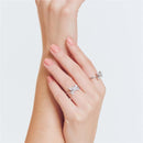 ANEL REGULÁVEL COM LAÇO CRAVEJADO DE ZIRCÔNIAS PRATA 925