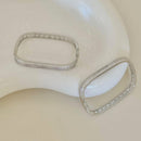 BRACELETE QUADRADO CRAVEJADO