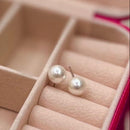 BRINCO PÉROLA PRATA 925 TAM M