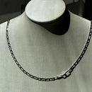 COLAR ELOS GROUMET RÓDIO 60CM