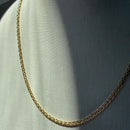 COLAR TRANÇA SLIM 40CM