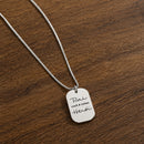 COLAR COM PLACA PERSONALIZÁVEL
