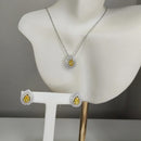 CONJUNTO YELLOW FANCY BORDADO
