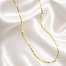 COLAR MINI ESFERAS ACHATADAS