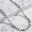 RIVIERA QUATRO PONTAS ÁGUA MARINHA 45CM RÓDIO BRANCO