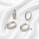 ARGOLA OVAL CLICK CRAVEJADA RÓDIO BRANCO