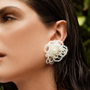 BRINCO FLOR PÉROLAS