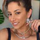 BRINCO EAR JACKET PÉROLAS