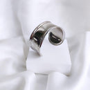 MAXI BRACELETE ORGÂNICO RÓDIO BRANCO