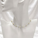 COLAR CHOKER PÉROLAS RÓDIO BRANCO
