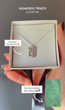 COLAR COM PLACA PERSONALIZÁVEL
