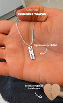 COLAR COM PINGENTE PERSONALIZÁVEL