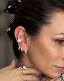 PIERCING FAKE SEIS FILEIRAS CRAVEJADAS