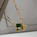 COLAR INICIAL COM PEDRA