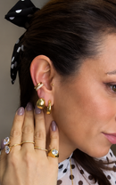 PIERCING FAKE DUPLO COM CRAVAÇÕES