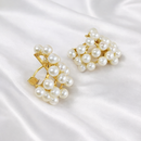 PIERCING FAKE TRÊS AROS PÉROLAS