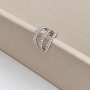 PIERCING FAKE TRÊS FILEIRAS CRAVEJADAS