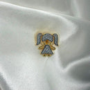 PINGENTE DE FILHA PASSANTE CRAVEJADO