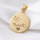 PINGENTE PRIMEIRO TRAÇOS PERSONALIZADO